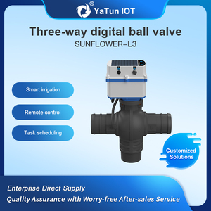 Agricultural Irrigation Digital T Coupling Solar Powered 4G Tee <b>Ball</b> Smartphone Control Automatic Control Three Way <b>Smart</b> Phone - Product Image 4