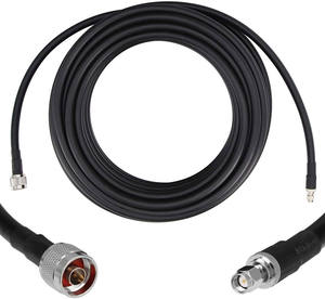 Cable de Antena de Cobre LMR400 de Baja Pérdida con Conector N-Macho a SMA-Macho - Product Image 1