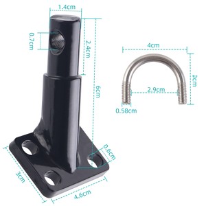 Attache de remorque pour vélo, connecteur de remorque pour vélo pour enfant, animal de compagnie ou transport de marchandises - Product Image 3