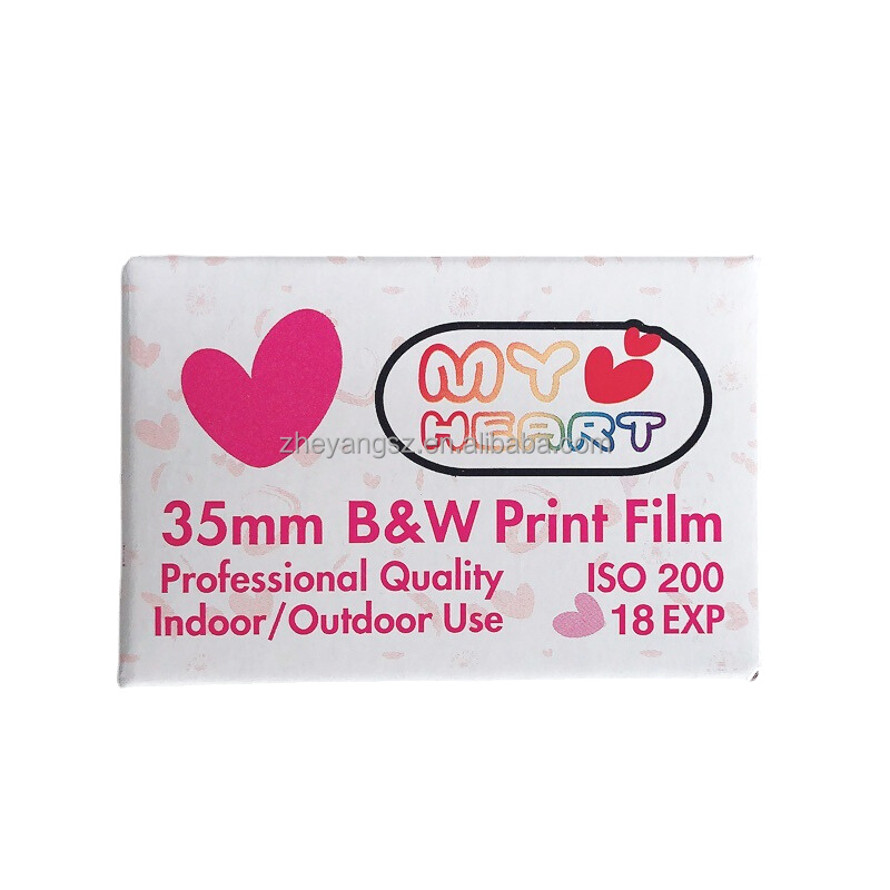 Black и White Print Film Roll для Camera, 18 EXP, ISO 200, 35 мм