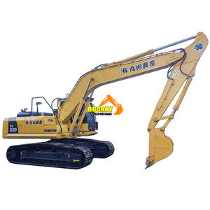 Excavadora sobre orugas Komatsu PC200 y 200 usada con motor 220 y Máquina de gancho Máquina de excavadora Komatsu importada - Product Image 4
