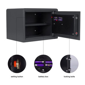 Lớn thương mại kim loại Wall Mount sinh trắc học vân tay an toàn hộp cao cấp két với an ninh cao & tiện lợi - Product Image 4