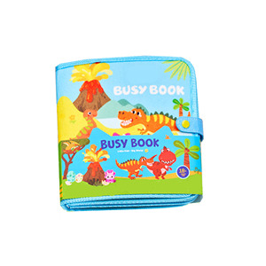 益智玩具感官忙碌板忙碌书恐龙趣味游戏学习生活技能 - Product Image 1