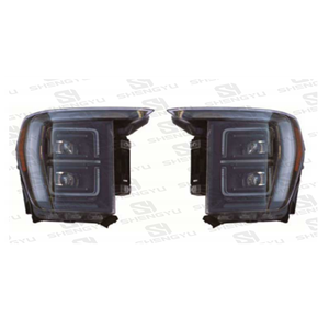 Kit de carrocería de parachoques de coche para F-ord <span class=keywords><strong>Ranger</strong></span> 12-21 actualización a F150 2021 estilo Raptor, con lámparas automáticas, capó, guardabarros - Product Image 4