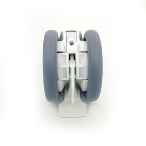 Ruedas Médicas de 100 mm, Ruedas Dobles de TPR de Alta Calidad para Equipos Médicos - Product Image 2