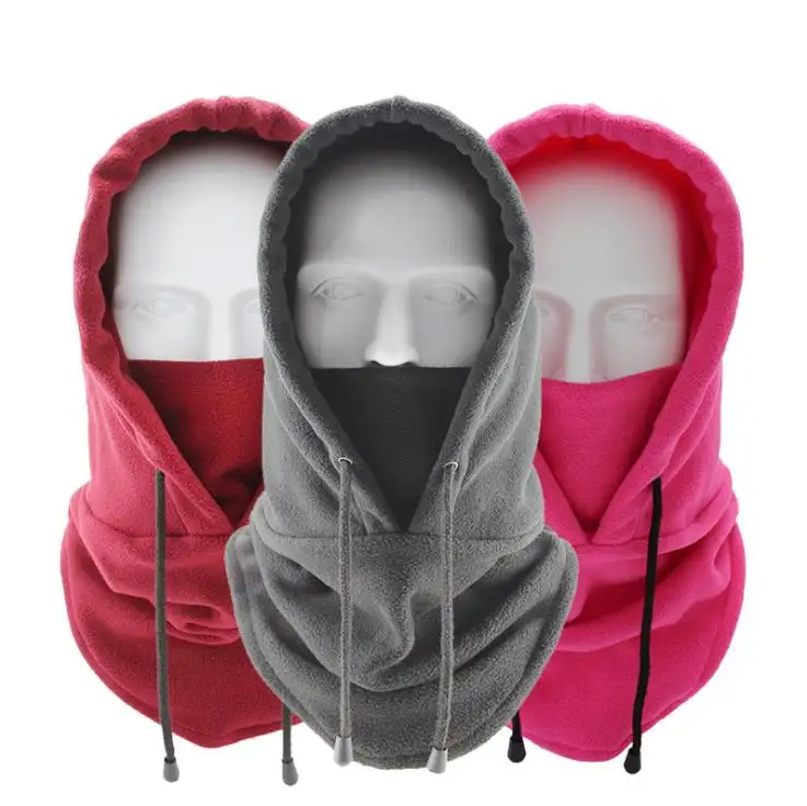 Riding Hat Winter windproof hat outdoor sports Bib cold proof thickened headgear CS face cloth fleece warm hat