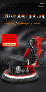 Vente en gros d'usine, <span class=keywords><strong>ponceuse</strong></span> murale à perche rétractable 1390W avec éclairage LED, ponceuses de polissage - Product Image 3