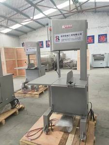 Nova Serra de Ossos de Alta Velocidade Cortadora de Carne Multifuncional Serra para Carne Congelada e Fresca Operação Automática Lâmina de Aço Inoxidável Removível - Product Image 6