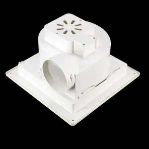 SDIAO Wholesale Ceiling Plastic Ventilation Exhaust Fan Extractor For Bathroom Toilet And Kitchen