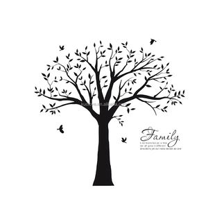 Cadre photo de famille <span class=keywords><strong>arbre</strong></span> simple créatif stickers muraux salon chambre décoration papier peint autocollants auto-adhésifs - Product Image 6