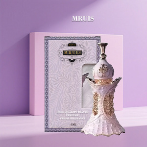 Mini Set de Perfumes en Roll-On, Estilo Árabe del Medio Oriente, Fragancia Líquida con Aromas de Coco, Fresa, Rosa y Frutas - Product Image 4