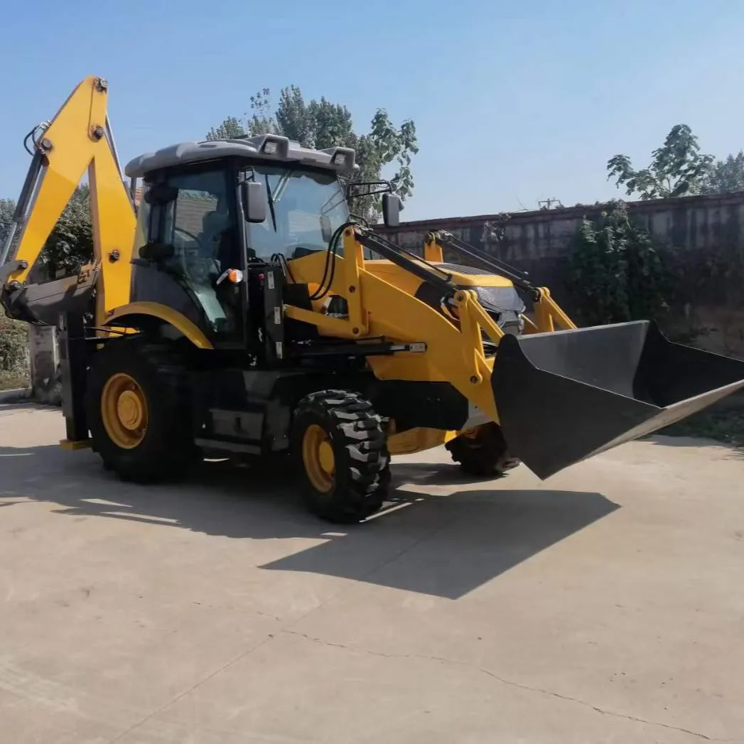 Backhoe CAT 420E penggunaan asli kualitas terbaik pemuat Backhoe