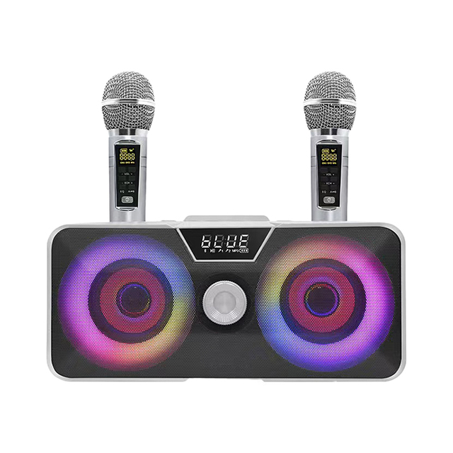 Wireless Portable Microphone Bass Party Karaoke Sound Audio Music Speaker Subwoofer Wireless Audio System Sound Karaoke Speaker