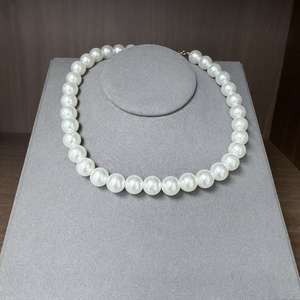 हॉट सेलिंग कोरियन-शैली की महिलाओं की फैशन बेडेड हार सुरुचिपूर्ण मोती कॉलरबोन चेन सरल और सुरुचिपूर्ण हार गहने - Product Image 6