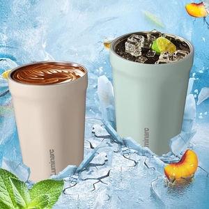 <span class=keywords><strong>Luminarc</strong></span> Factory 350ml Causal Tasse à café <span class=keywords><strong>en</strong></span> acier inoxydable 6 heures de conservation continue de la chaleur Design créatif Tasse <span class=keywords><strong>en</strong></span> acier inoxydable - Product Image 2