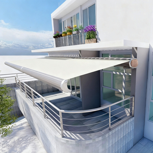 Meilleures ventes 2025 Nouveau produit Auvent rétractable avec télécommande Lumière LED pour utilisation en extérieur Jardin ou terrasse - Product Image 2