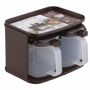 Inomata Mini bottiglia marrone per cucinare il condimento - Product Image 1