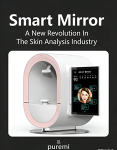 42MP HD Camera Skin Analyzer Machine Wi-Fi Enabled Facial Diagnostic Instrument Home Use Skin Analyzer Machine with 17 Languages - Product Image 1