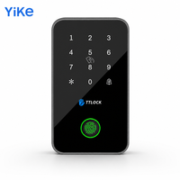 Kablosuz Bluetooth Akıllı Kapı Erişim Tuş Takımı IP67 Su Geçirmez Parmak İzi Dokunmatik Panel Dijital Şifre Güvenliği Çin Fabrikası