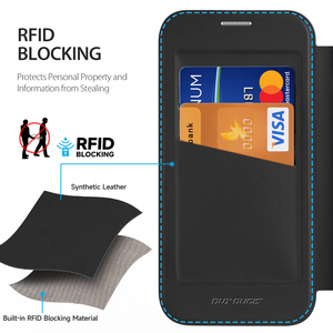 เคสโทรศัพท์แบบแม่เหล็กพร้อมช่องใส่บัตร เหมาะสำหรับ iPhone 16 Pro Max พร้อมขาตั้ง เคสหนังแบบพับได้สำหรับธุรกิจ - Product Image 5