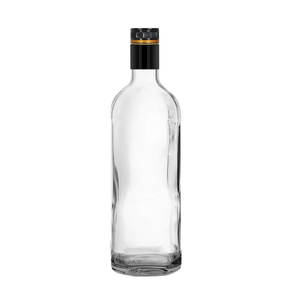 Bouteille en verre de flint carrée de 1000 ml (32 oz) avec fermetures GUALA GF 148 1031/<span class=keywords><strong>47</strong></span>, finition du goulot pour emballage de tequila, bourbon, <span class=keywords><strong>gin</strong></span> - Product Image 1