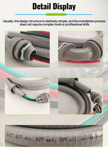 Linzhi soğutmanın esnek elektrik borusu Epco Acwnm1063-Ira klima kamçı - Product Image 3