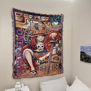 Tapisserie Anime Personnalisée Berserk en Polyester Coton Tissé Jacquard – Couverture de Canapé, Plaid Décoratif pour Salon et Lit - Product Image 2