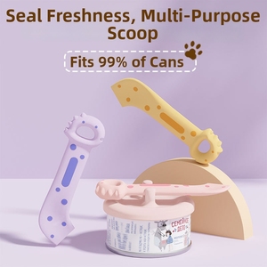 Cuchara para Comida de Mascotas Multifuncional, Ecológica, Libre de BPA, de Grado Alimenticio, TPE, Impermeable, con Diseño de Dinosaurio, Abridor de Latas para Mascotas, Logotipo Personalizado - Product Image 6