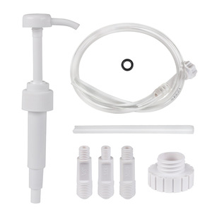 White Gear Oil <b>Pump</b> With 3 <b>Adapters</b> M8 M10 3/8 For Engine Lubrication Repair - Product Image 4