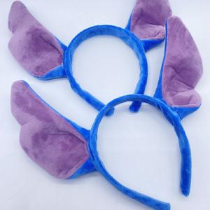 Halloween Cartoon Anime Lange Paarse Oorhoofdband Voor Volwassenen En Kinderen Voor Verjaardagsfeestjes En Feesthoofddeksels - Product Image 1