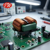 Inducteur de mode commun à fil plat SQ1212 2MH - 5MH, filtre d'alimentation électrique, bobine de refoulement, RoHS