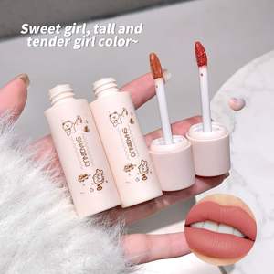 Schattige Wolk Mist Lipgloss Langdurige Veganistische Vloeibare Lip Glazuur Matte Fluwelen Afwerking Voor Student Cross-Border Make-Up - Product Image 2