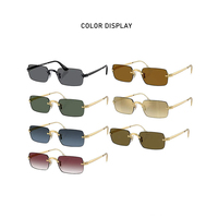 Lunettes de soleil sans monture, verres haute définition, légères, confortables, protection UV400 pour hommes et femmes