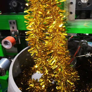 Dây trang trí nhà cử<span class=keywords><strong>a</strong></span>, dây trang trí cây cảnh, dây trang trí lễ hội, đồ trang trí Giáng sinh, đồ trang trí tiệc sinh nhật, dây kim tuyến, máy làm dây kim tuyến - Product Image 4