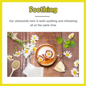 Private Label Relaxing Good <strong>Sleep</strong> <strong>Tea</strong> Organic Lemongrass <strong>Mint</strong> Herbal <strong>Tea</strong> Chamomile <strong>Tea</strong> - Product Image 6