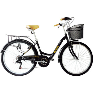 Cuadro de acero para bicicleta de <span class=keywords><strong>paseo</strong></span> para mujer, 26 velocidades, venta al por mayor - Product Image 2