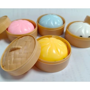ของเล่นบีบซาลาเปา TPR ขายดี ของเล่นนุ่มคลายเครียด ของเล่นสนุกแบบอินเทอร์แอคทีฟสำหรับครอบครัว เด็ก วัยรุ่น สีสันปรับแต่งได้ ใช้ได้ทั้งชายหญิง - Product Image 4