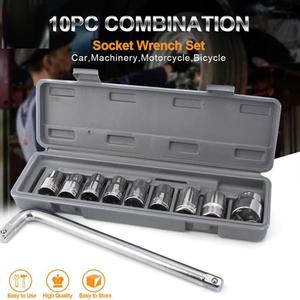 <span class=keywords><strong>Moins</strong></span> <span class=keywords><strong>cher</strong></span> prix 10 pièces/ensemble clé jeu de douilles combinaison trousse à outils voiture pneu Auto réparation outils - Product Image 5