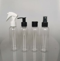 Flacon pulvérisateur cosmétique rechargeable en PET de 150 ml avec bouchon à vis, pour spray capillaire, toner et distributeur de voyage