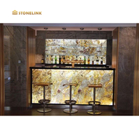 Stonelink-Feuilles de placage en marbre translucide, flexible, ultra-mince, 1 à 2mm