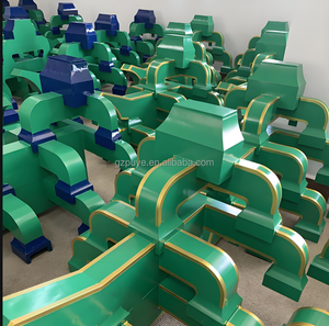 Supports architecturaux chinois, supports Dougong, supports décoratifs en aluminium, architecture ancienne pour temple - Product Image 2