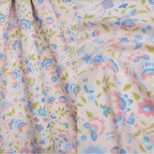 Tissu Popeline en Coton Imprimé Personnalisé à Petites Fleurs, Léger, Respirant, en Fil Peigné, Doux au Toucher, pour Chemises, Robes, Filles et Garçons - Product Image 2