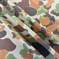 Auscam BDU Camo Camouflage Australien Poly/Coton Tissu 65 Polyester 35 Coton Tissu Ripstop pour Uniformes Tactiques