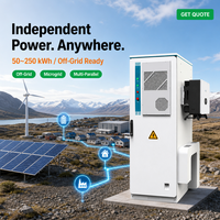Batterie Lithium 112,5 kWh Batterie Solaire 2026 50 kW 358,4V 55 kW 100 kWp 314 Ah Tout-en-un avec onduleur intégré et refroidissement par air