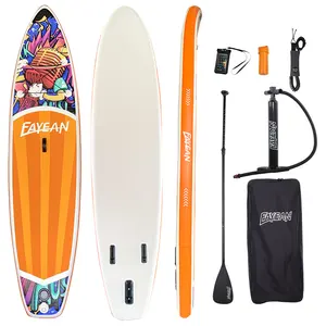 fayean factory price paddle sup electric surfboard paddle board/jetboard with fins and accessories