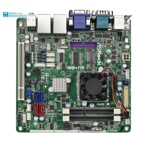 มาเธอร์บอร์ดแบบฝัง MINI-ITX IMB-110พร้อม D525 Atom Pineview D425กราฟิก GMA3150 <span class=keywords><strong>Intel</strong></span> <span class=keywords><strong>NM10</strong></span>ชิปเซ็ตอ่นๆสำหรับ ASRock - Product Image 1