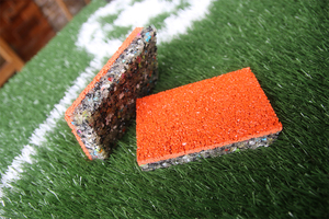 Màu Cao Su EPDM Hạt 1-4Mm Thân Thiện Với Môi Sân Chơi Ngoài Trời Chạy Theo Dõi Tập Thể Dục Phòng Tập Thể Dục Của Cắt Sàn Dịch Vụ - Product Image 6