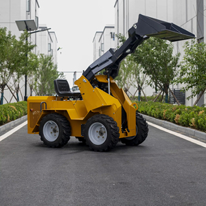 Vielseitiger Kompakter 17KW Diesel-Multifunktions-Radlader Kompaktlader Mini-<span class=keywords><strong>Dumper</strong></span> 0,12m Schaufelkapazität für Betonarbeiten in der Stadt - Product Image 5