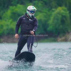 Tabla de <span class=keywords><strong>Surf</strong></span> Eléctrica de Fibra de Carbono Blanca de Alta Potencia para Ventas en Línea, Bomba de Batería de 72V, Inflable, Incluye Bolsa de Transporte para Agua Marina - Product Image 5