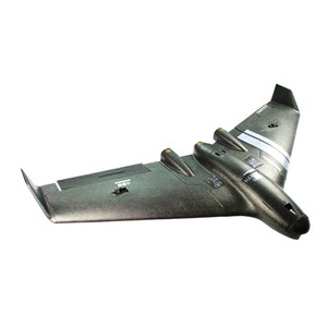 Avión <span class=keywords><strong>RC</strong></span> Reptile Harrier S1100 Negro, Envergadura de 1100 mm, Ala Volante FPV de EPP, <span class=keywords><strong>KIT</strong></span>/PNP con Giroscopio, Componentes de Motor para Exteriores - Product Image 2